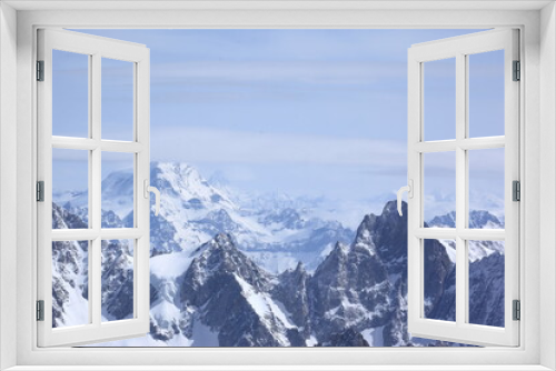 Fototapeta Naklejka Na Ścianę Okno 3D - アルプス山脈