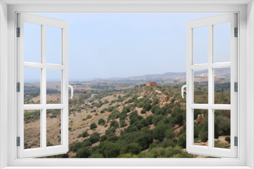 Fototapeta Naklejka Na Ścianę Okno 3D - Entroterra siciliano