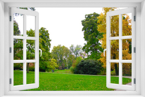 Fototapeta Naklejka Na Ścianę Okno 3D - Schlossgarten Hanau