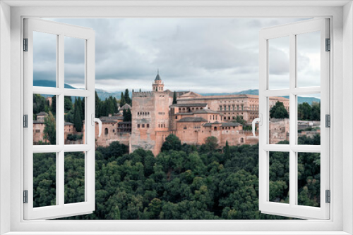 Fototapeta Naklejka Na Ścianę Okno 3D - The Alhambra of Granada.