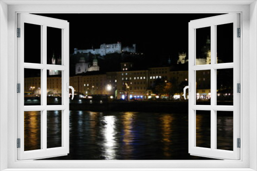 Fototapeta Naklejka Na Ścianę Okno 3D - Salzburg