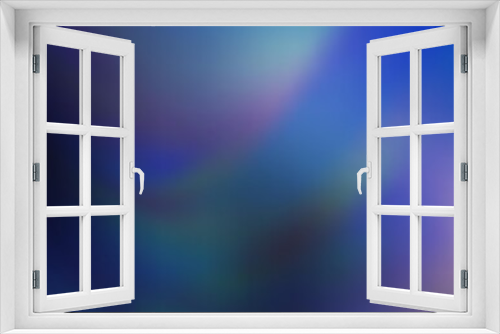 Fototapeta Naklejka Na Ścianę Okno 3D - Light BLUE vector blurred shine abstract background.