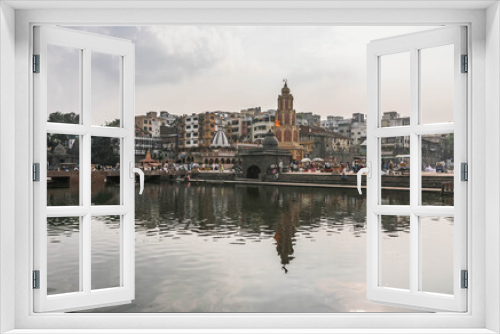 Fototapeta Naklejka Na Ścianę Okno 3D - Nasik is a city in western India in the state of Maharashtra. According to legend, Rama spent 14 years in exile in Nasik. This is one of the four places in the world where Kumbha Mela is held