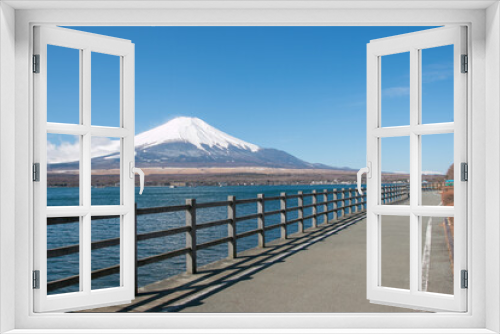 Fototapeta Naklejka Na Ścianę Okno 3D - Mountain Fuji san in Japan