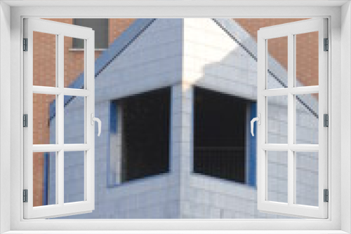 Fototapeta Naklejka Na Ścianę Okno 3D - edificio