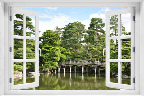 Fototapeta Naklejka Na Ścianę Okno 3D - Jardines de Japon