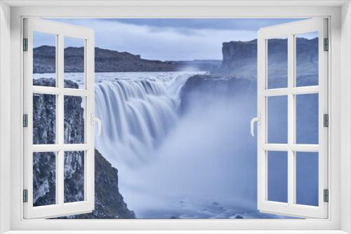 Fototapeta Naklejka Na Ścianę Okno 3D - Catarata en islandia