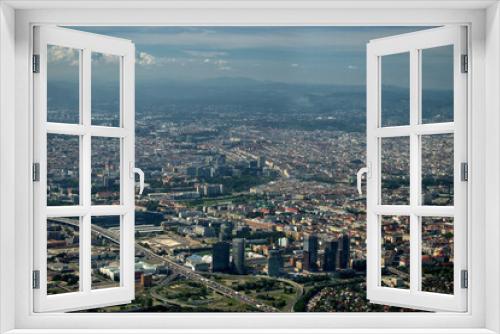 Fototapeta Naklejka Na Ścianę Okno 3D - Wien von oben 11.9.2020