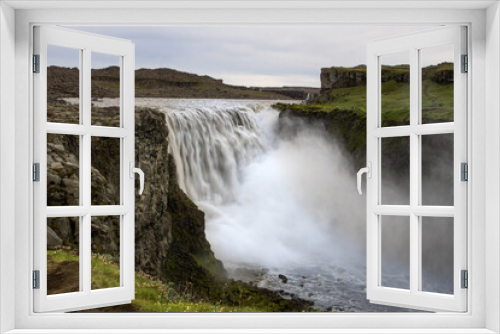 Fototapeta Naklejka Na Ścianę Okno 3D - Detifoss Iceland Waterfall