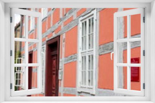 Fototapeta Naklejka Na Ścianę Okno 3D - Altes Haus