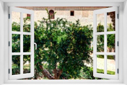 Fototapeta Naklejka Na Ścianę Okno 3D - Alhambra Gardens, Granada