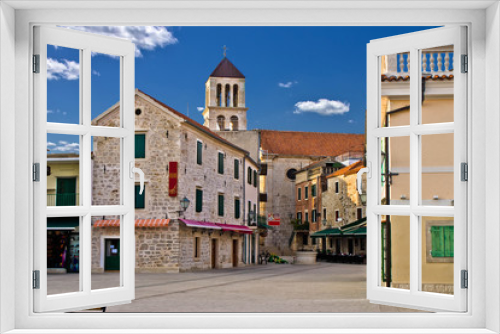 Fototapeta Naklejka Na Ścianę Okno 3D - Adriatic Town of Vodice, Croatia