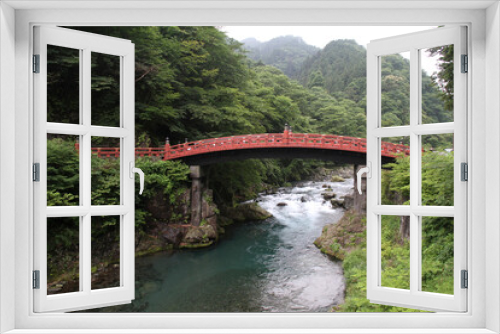 Fototapeta Naklejka Na Ścianę Okno 3D - 神橋