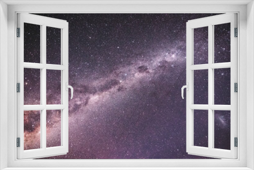 Fototapeta Naklejka Na Ścianę Okno 3D - panoramica de noche de estrellas