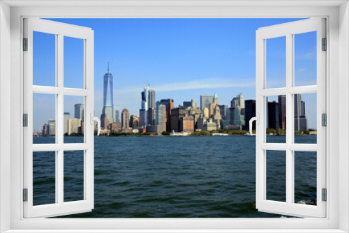 Fototapeta Naklejka Na Ścianę Okno 3D - New Yorik Ciy, Manhattan, New York, USA