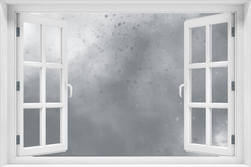 Fototapeta Naklejka Na Ścianę Okno 3D - Slate color smoke on black background