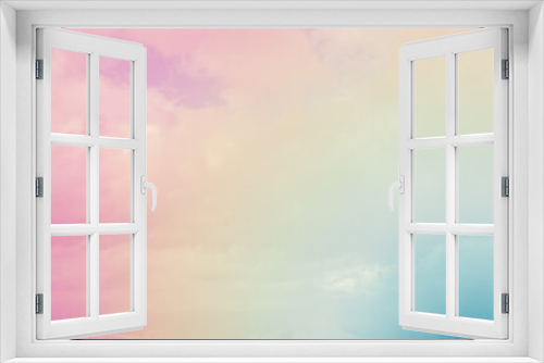Fototapeta Naklejka Na Ścianę Okno 3D - abstract cloud pastel texture background