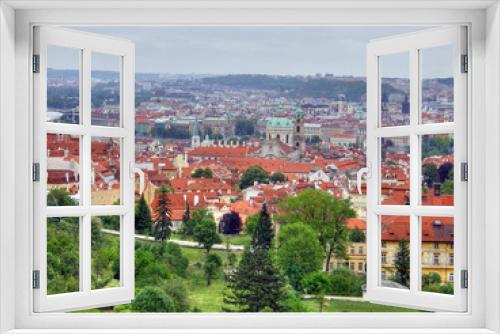 Fototapeta Naklejka Na Ścianę Okno 3D - Old city. Prague.