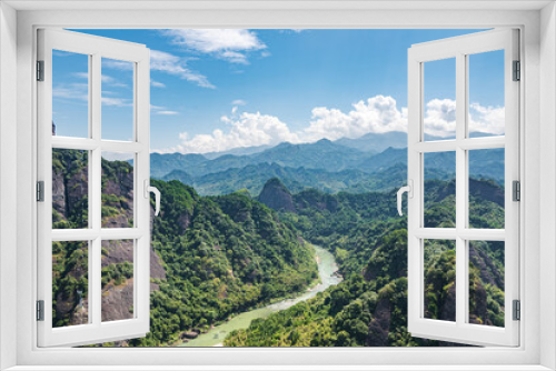 Fototapeta Naklejka Na Ścianę Okno 3D - Guangxi Guilin Resources Tianmen Mountain Zijiang River Scenery