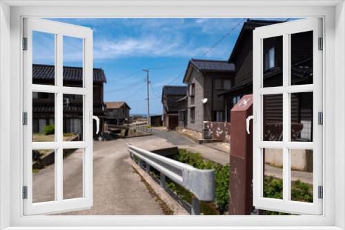 Fototapeta Naklejka Na Ścianę Okno 3D - 港町 , 漁村 , 日本 , fishing village , Fishing port , japan