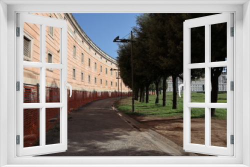 Fototapeta Naklejka Na Ścianę Okno 3D - Caserta – Emiciclo della Reggia