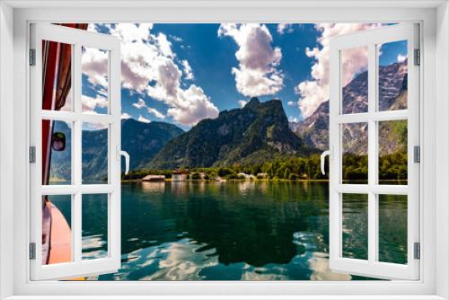Fototapeta Naklejka Na Ścianę Okno 3D - Lake Königssee in Bavaria. Alps.