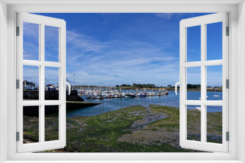 Fototapeta Naklejka Na Ścianę Okno 3D - Port de L’Aber Wrac’h, Finistère, Bretagne, France