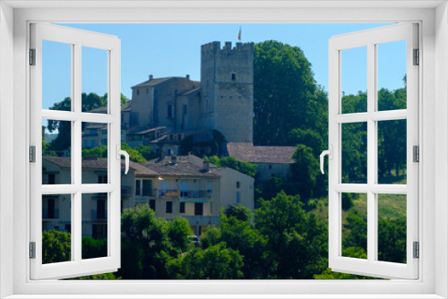 Old french rural village in south of France