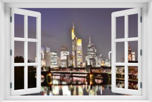 Fototapeta Naklejka Na Ścianę Okno 3D - Frankfurt