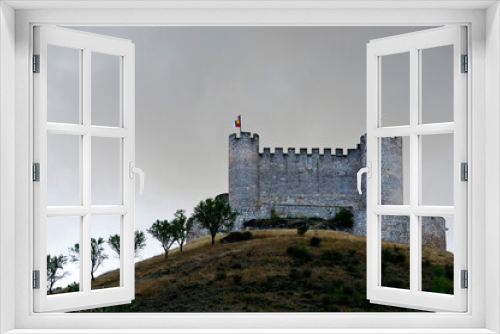 Fototapeta Naklejka Na Ścianę Okno 3D - Castle at Jadraque, Near Siguenza, Guadalajara, Northern Spain