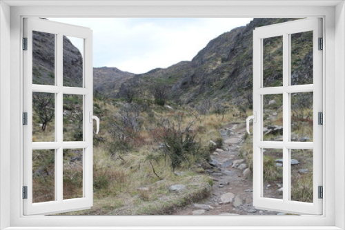 Fototapeta Naklejka Na Ścianę Okno 3D - Torres Del Paine, Chile.