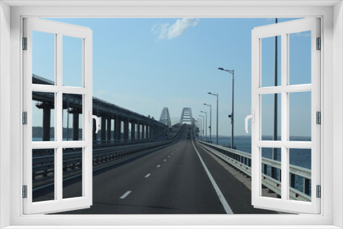 Fototapeta Naklejka Na Ścianę Okno 3D - bridge 