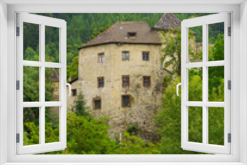 Medieval castle of Klausen, in the Isarco valley