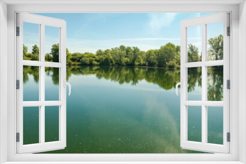 Fototapeta Naklejka Na Ścianę Okno 3D - Die Koldinger Seen, die Südliche Leineaue