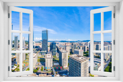 Fototapeta Naklejka Na Ścianę Okno 3D - Urban skyline of Dongguan City, Guangdong Province, China