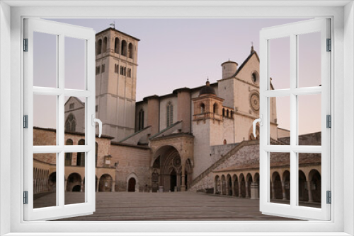 Fototapeta Naklejka Na Ścianę Okno 3D - The Basilica of Saint Francis of Assisi