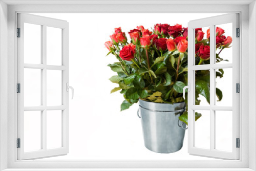 Fototapeta Naklejka Na Ścianę Okno 3D - Bunch of red roses