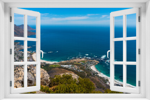 Fototapeta Naklejka Na Ścianę Okno 3D - Camps Bay Beach South Africa