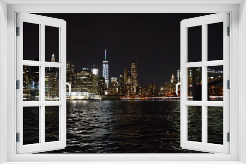 Fototapeta Naklejka Na Ścianę Okno 3D - new york