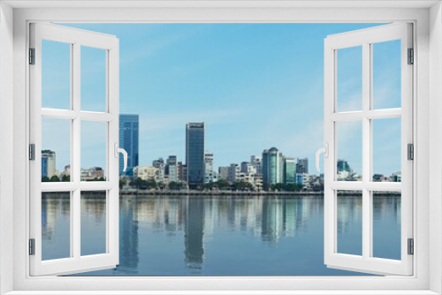 Fototapeta Naklejka Na Ścianę Okno 3D - Da Nang Skyline