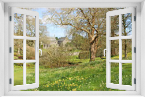 Fototapeta Naklejka Na Ścianę Okno 3D - Dartington Hall and Gardens, Devon	