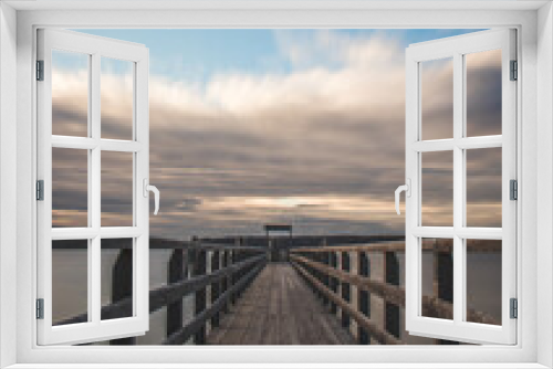 Fototapeta Naklejka Na Ścianę Okno 3D - Der Steg