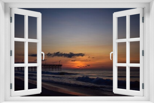 Fototapeta Naklejka Na Ścianę Okno 3D - sunrise at myrtle beach