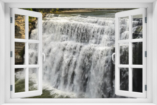 Fototapeta Naklejka Na Ścianę Okno 3D - Letchworth State Park