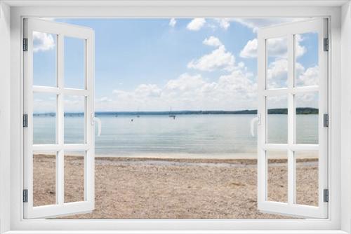 Fototapeta Naklejka Na Ścianę Okno 3D - The Ammersee in Bavaria, Germany