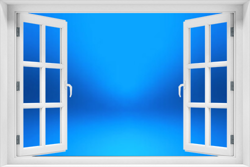 Blue empty room studio gradient used for background and display your products- Vector