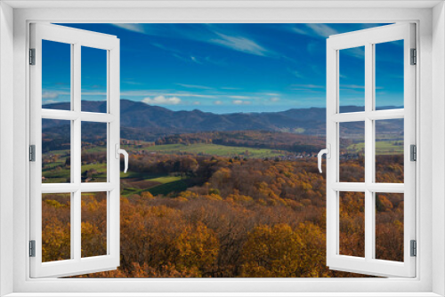 Fototapeta Naklejka Na Ścianę Okno 3D - Blick vom Eichkopfturm in Emmendingen