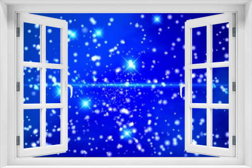 Fototapeta Naklejka Na Ścianę Okno 3D - Beautiful stars particles glitter background Free Photo