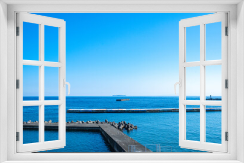Fototapeta Naklejka Na Ścianę Okno 3D - 伊東の海