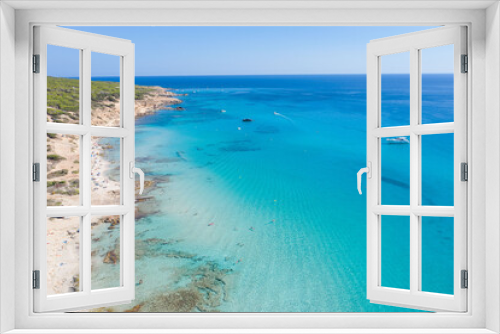 Fototapeta Naklejka Na Ścianę Okno 3D - Sunrise and noon in Formentera ... any time is good in paradise !!!